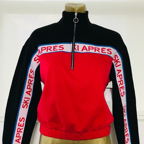 Chic NWT APRES SKI Zip Sweatshirt XL Extra-Large - Picture 9 of 14